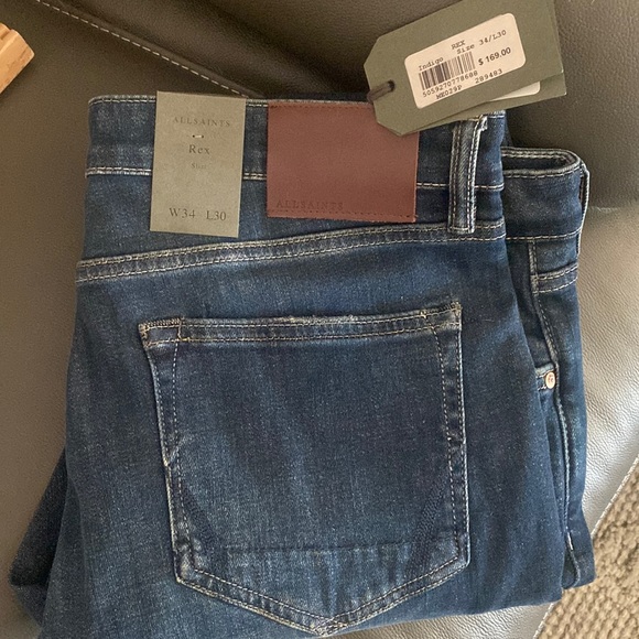 All Saints Rex Slim NWT